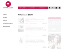 Tablet Screenshot of odeon-brugg.ch